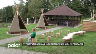 Stonavští žáci mají novou moderní zahradu
