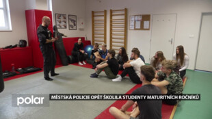 Městská policie Karviná opět školila studenty maturitních ročníků a možné budoucí policisty