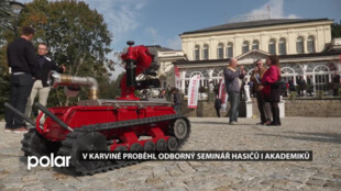 Hasiči si předávali zkušenosti v Karviné, semináře se účastnili také akademici a vývojáři