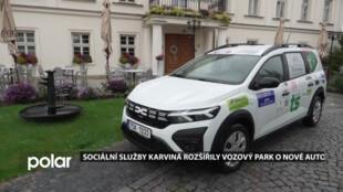Nové auto pomůže Sociálním službám Karviná s péčí o klienty