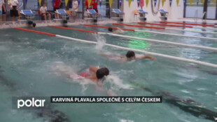 Karviná plavala společně s celým Českem v rámci celorepublikové plavecké akce