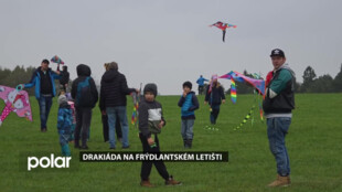 Na frýdlantském letišti se konala drakiáda s dětskými soutěžemi