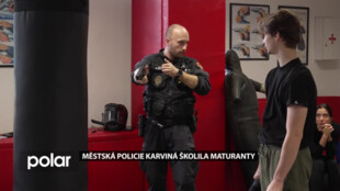 Městská policie Karviná opět školila studenty maturitních ročníků z odborné školy