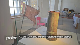 Časové schránky z fulnecké radniční věže si vysloužily vlastní výstavu, k vidění bude do konce roku