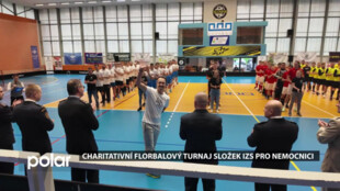 Policisté, vojáci a hasiči se utkali na charitativním florbalovém turnaji pro nemocnici