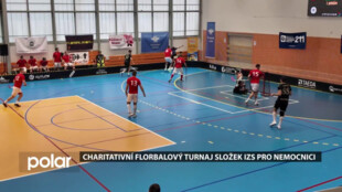Charitativní florbalový turnaj složek IZS pro havířovskou nemocnici
