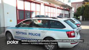 Nová služebna MP sdružila kamerové centrum a prevenci. Do Hrabůvky přináší větší pocit bezpečí
