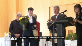 Úspěšní středoškoláci získali ocenění MS kraje