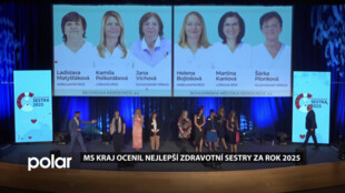 V anketě Sestra roku 2025 kraj ocenil 36 zdravotních sester