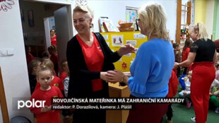 Novojičínská mateřinka má zahraniční kamarády, poprvé je přivítala ve svém prostředí
