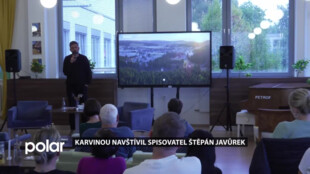 Karvinou navštívil spisovatel Štěpán Javůrek, spisovatel z Krušných hor a krajiny Sudet