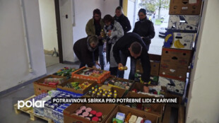 Karvinský magistrát uspořádal potravinovou sbírku pro potřebné lidi z Karviné