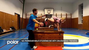 Na parkour mají studénecké děti zkušeného trenéra