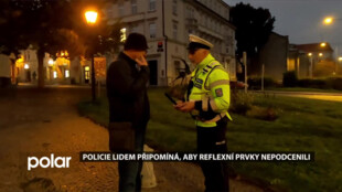 Policie lidem připomíná, aby reflexní prvky nepodcenili