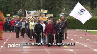 Handicapovaní soutěžili na olympiádě ve Frýdku-Místku