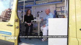 Rájecká nemocnice má pojízdnou oční ambulanci, se kterou se vydala i do zahraničí