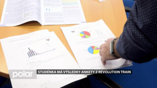 Studénka dostala data z ankety, kterou školáci vyplnili v Revolution train