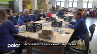 Chráněné dílny Charity Opava slaví 5 let v nových prostorách v Jaktaři. Vznikly rekonstrukcí brownfieldu