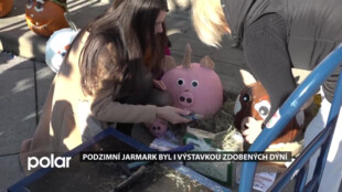 Podzimní jarmark byl i výstavkou zdobených dýní, teď si Novojičínští užijí i Vinný trh