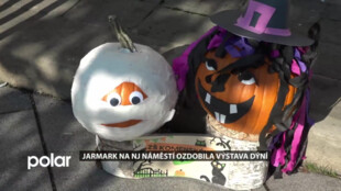 Jarmark na novojičínském náměstí ozdobila výstava dýní