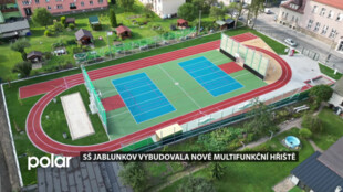 Nové multifunkční hřiště v Jablunkově slouží žákům i veřejnosti