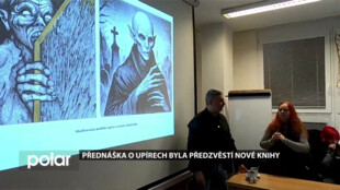 Přednáška o upírech byla předzvěstí nové knihy Ivy Hoňkové  a Josefa Plachého