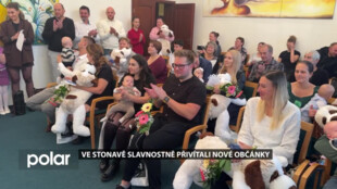 Milá tradice. Ve Stonavě letos už podruhé slavnostně přivítali nové občánky