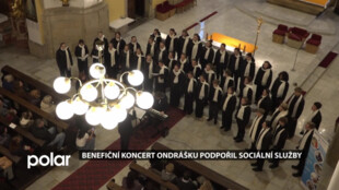 Benefiční koncert Ondrášku ve farním kostele podpořil sociální služby