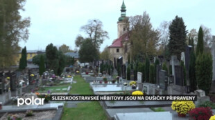 Slezskoostravský hřbitov očekává nával. Na Památku zesnulých se chystají i strážníci