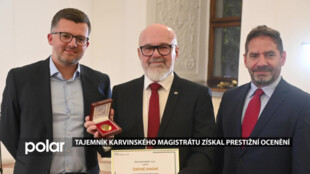 Tajemník karvinského magistrátu získal prestižní ocenění v rámci veřejné správy