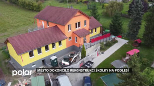 Město Rychvald dokončilo rekonstrukci školky na Podlesí, přibylo i nové parkoviště