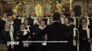 Ondrášek zazpíval pro Slezskou diakonii, ta pomáhá už 35 let