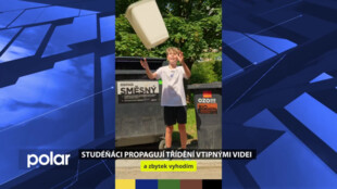 Studéňáci propagují třídění vtipnými videi, zahráli si v nich místní lidé