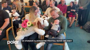 Ve Stonavě letos už podruhé slavnostně přivítali nové občánky