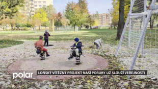 Vítězný projekt Naší Poruby už slouží veřejnosti. Nabízí místo pro sport i odpočinek