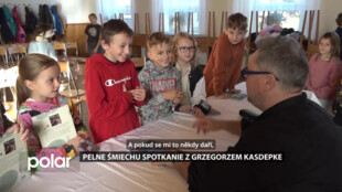 Žáci ZŠ na českém Těšínsku se setkali s polským autorem dětských knih Grzegorzem Kasdepke