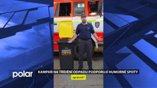 Kampaň na třídění odpadu podporují humorné spoty