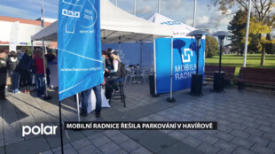 Mobilní radnice řešila parkování ve městě