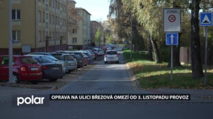 Oprava na ulici Březová od 3. listopadu omezí provoz, proběhne zde reklamace stavby