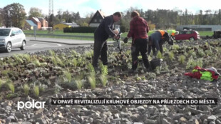 Příjezdy do Opavy budou hezčí. Hlavní okružní křižovatky u Komárova a na Bílovecké procházejí rozsáhlou úpravou