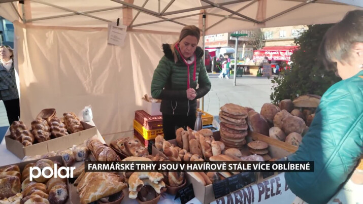 Farmářské trhy jsou v Havířově stále více oblíbené