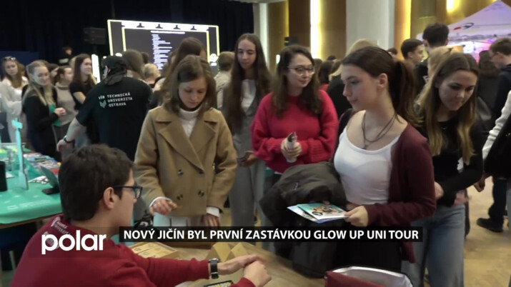 Nový Jičín byl první zastávkou krajské Glow Up UNI Tour