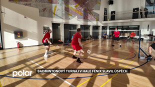 Badmintonový turnaj v hale Fénix slavil úspěch