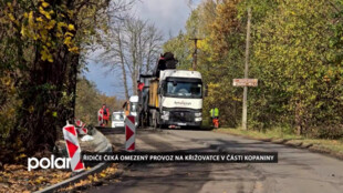 Řidiče čeká omezený provoz na křižovatce v části Kopaniny