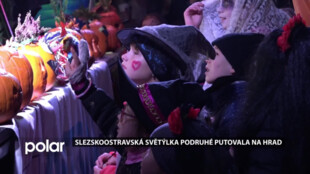 Slezskoostravská světýlka podruhé putovala na hrad, lampionový průvod zakončil Hopsalín
