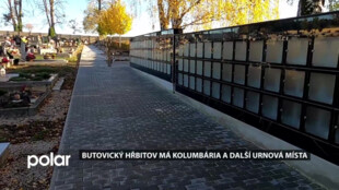 Butovický hřbitov má kolumbária a další urnová místa