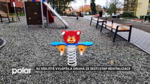 Novojičínské sídliště vylepšila druhá ze šesti etap revitalizace