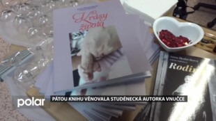 Pátou knihu věnovala studénecká autorka Sofii