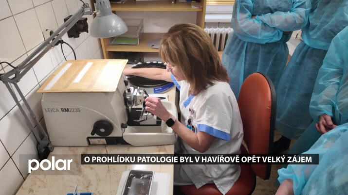 Lidé opět projevili velký zájem o prohlídku patologie havířovské nemocnice