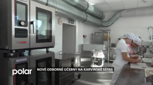 Karvinská SŠTaS má nové gastrocentrum pro několik učebních oborů
